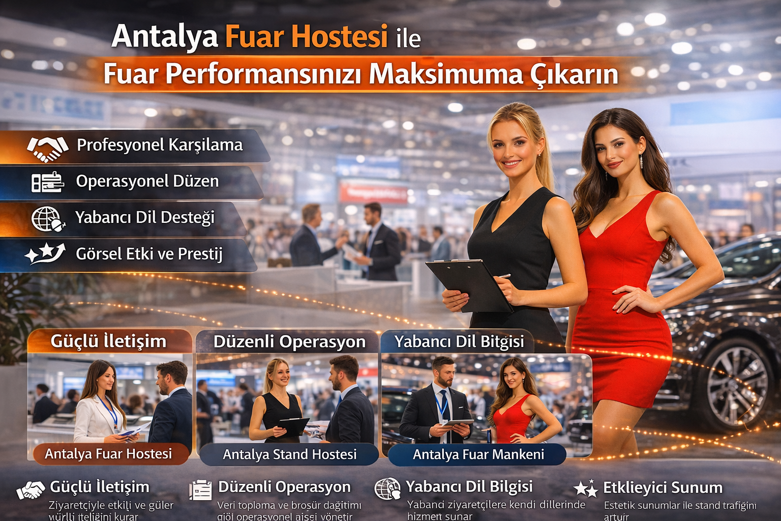 Antalya Fuar Hostesi ile Fuar Performansınızı Maksimuma Çıkarın