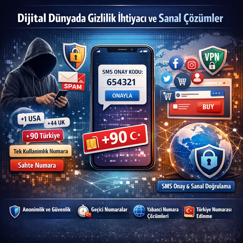 +90 Türkiye Numarası Alma ve Sanal Numara Kullanımı