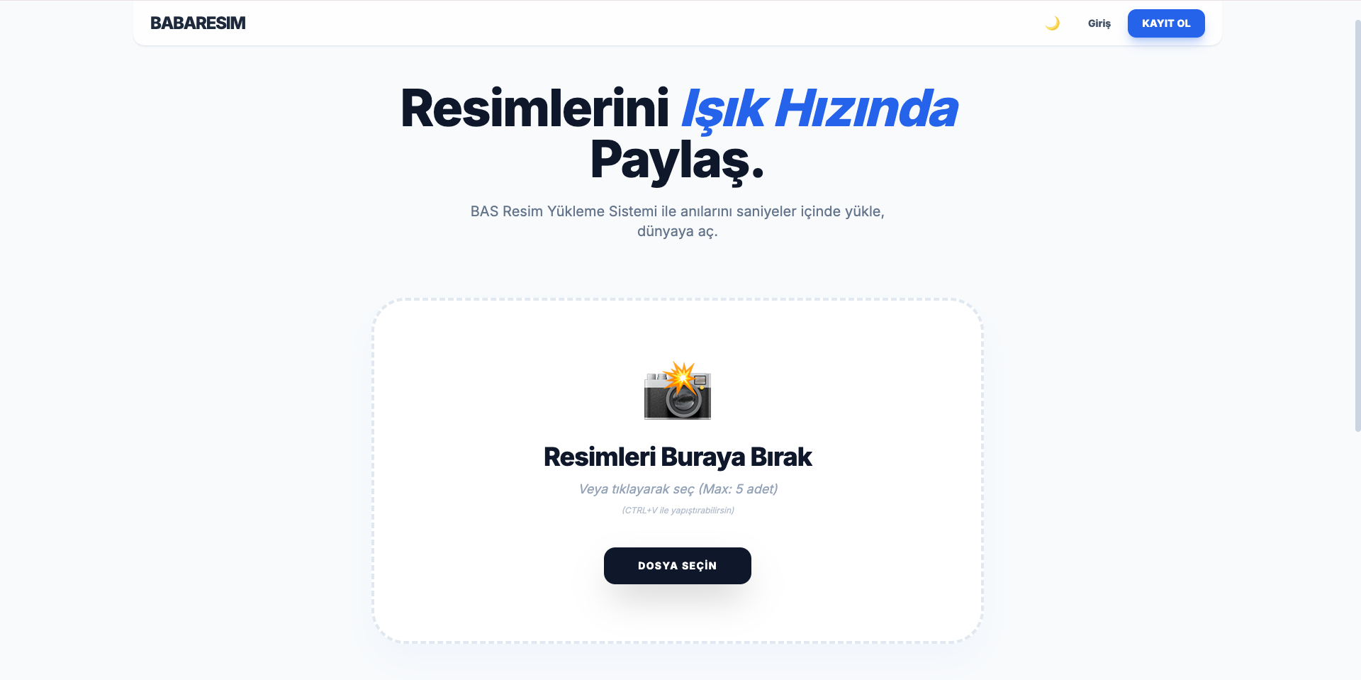 En İyi Hızlı Resim Yükleme Siteleri