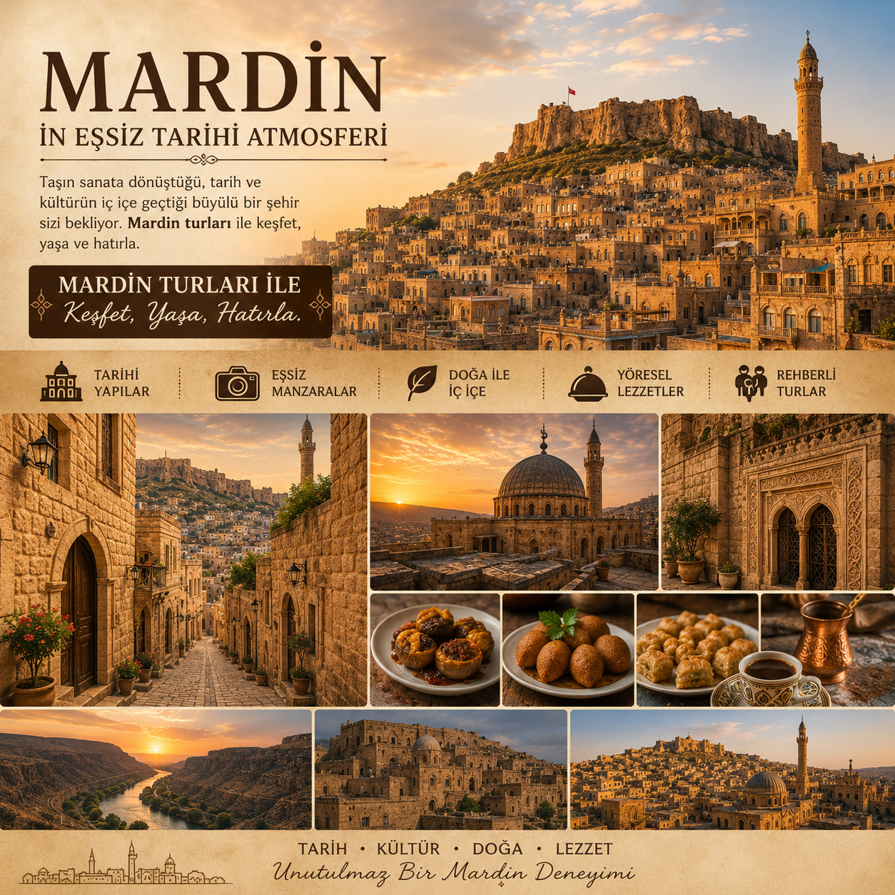 Mardin’in Büyülü Dünyasına Yolculuk: En İyi Mardin Turu Deneyimi